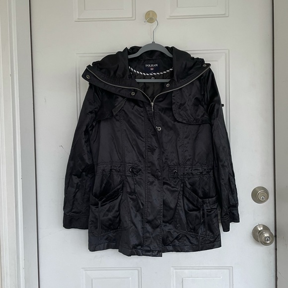 Polham The Justifiable Black Anorak Jacket size M - Picture 2 of 13